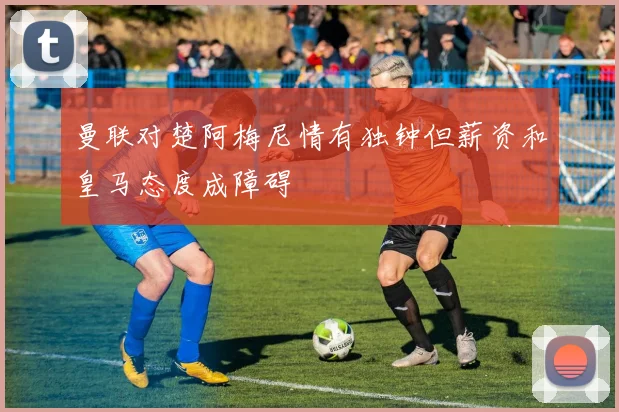曼联对楚阿梅尼情有独钟但薪资和皇马态度成障碍